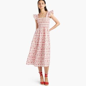 LIKE NEW Hill House Ellie Nap Dress in Mermaid Print